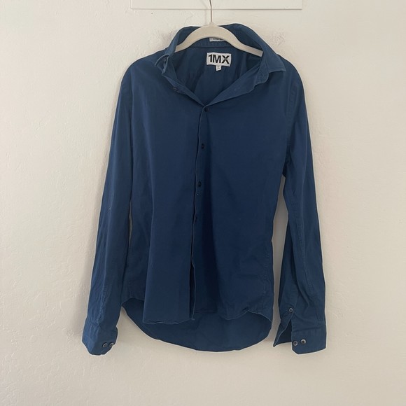 Blue Express 1MX Dress Shirt - Picture 1 of 6